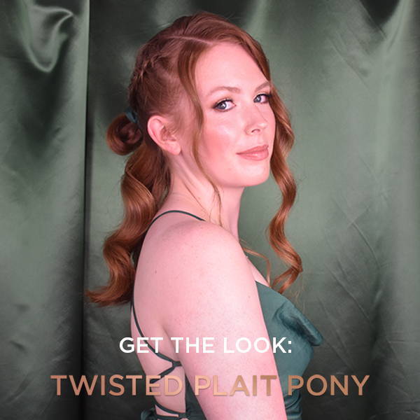 CODA INTRECCIATA - COME FARE UN SEMPLICE UPDO PER CAPELLI LUNGHI