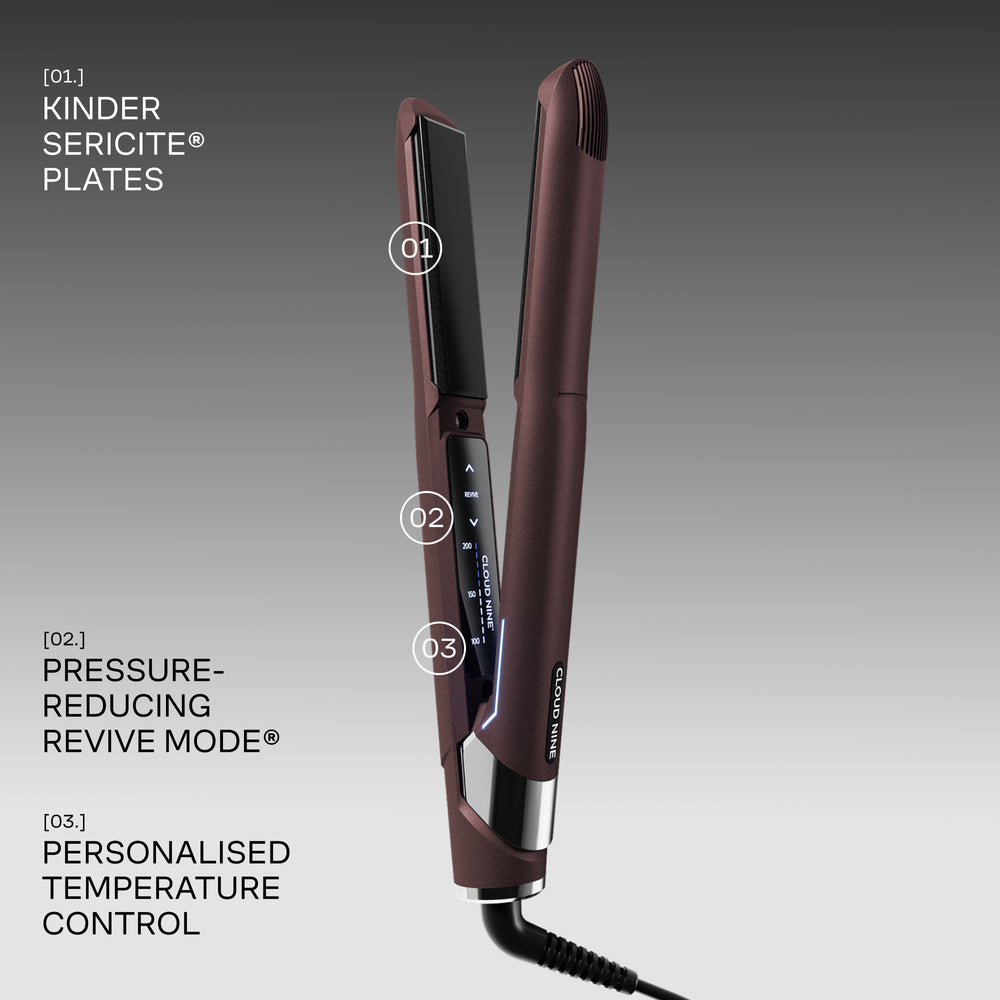 Dark Burgundy Original Iron Piastra