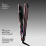 Dark Burgundy Wide Iron Piastra