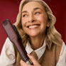 Dark Burgundy Wide Iron Piastra