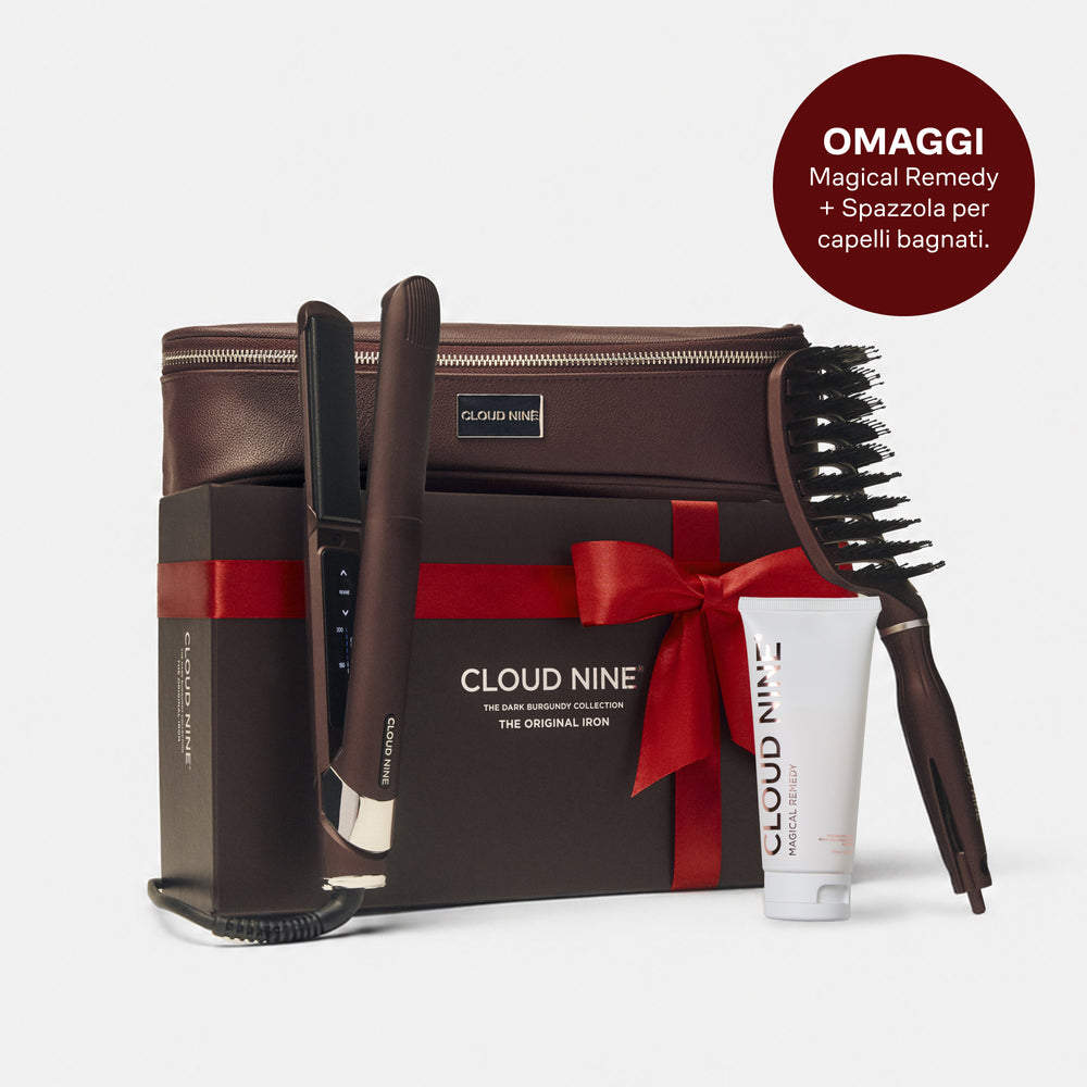 The Dark Burgundy Original Iron Piastra