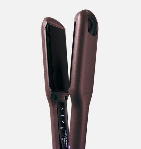Dark Burgundy Wide Iron Piastra