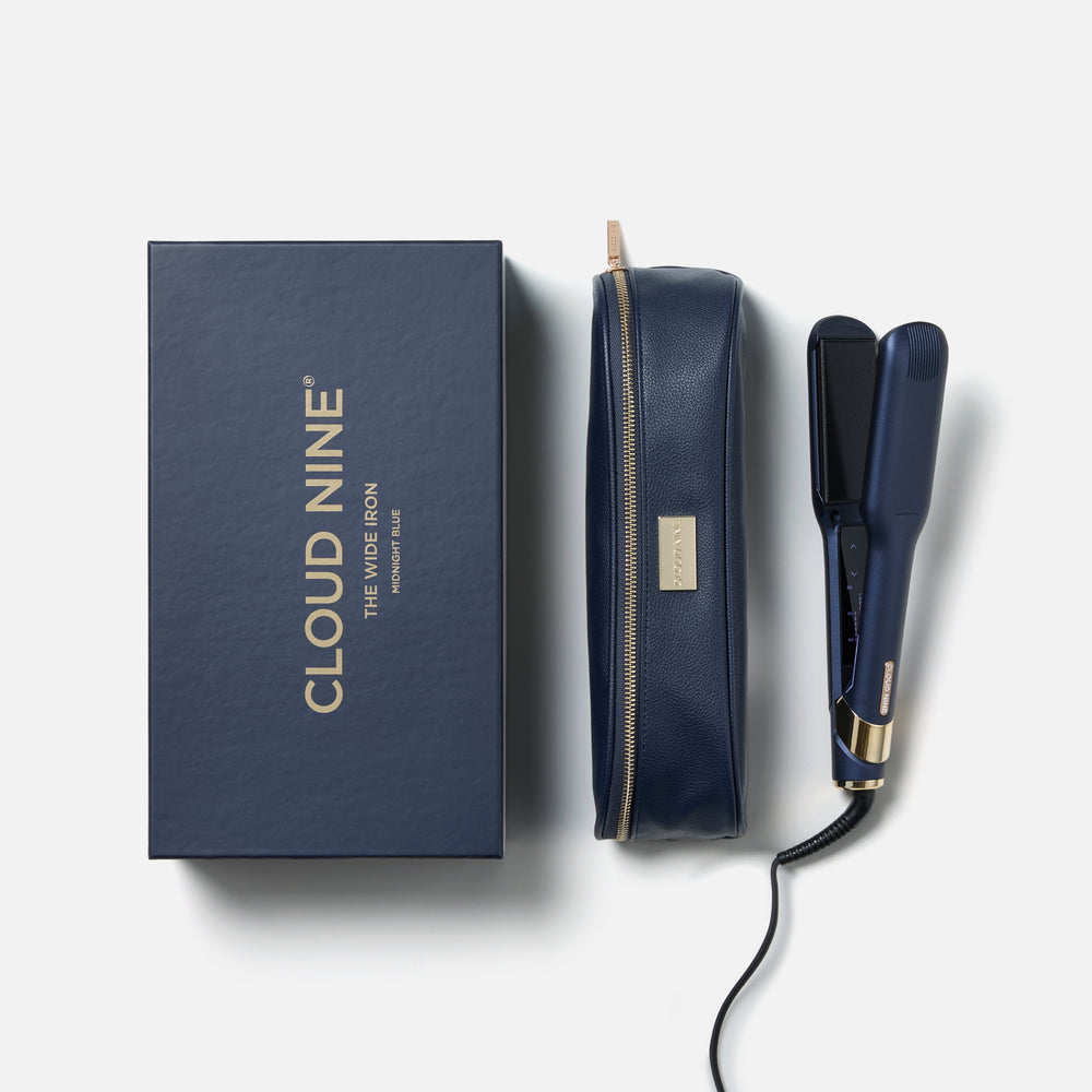 NUOVA Wide Iron Piastra Blu