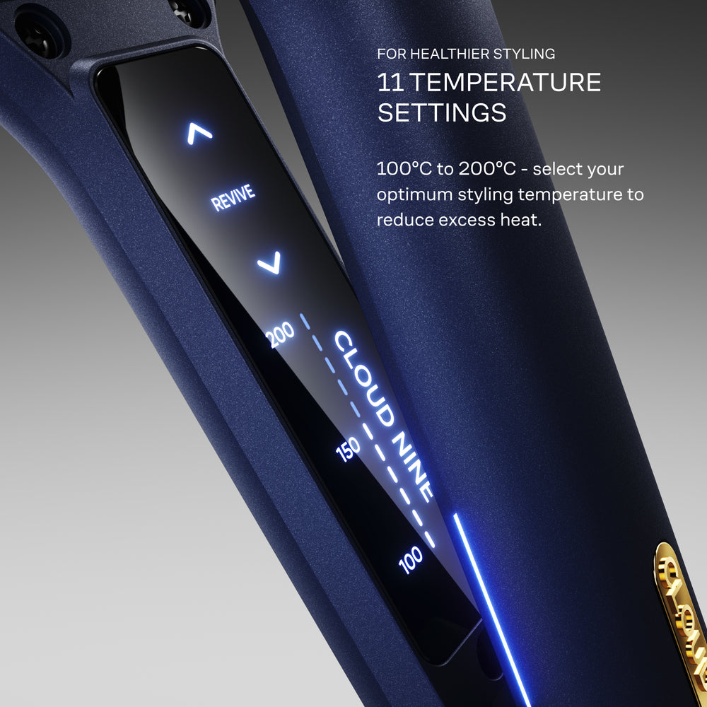 NUOVA Wide Iron Piastra Blu