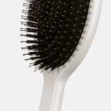 Luxury White Bristle Dressing Brush Spazzola