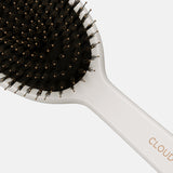 Luxury White Bristle Dressing Brush Spazzola
