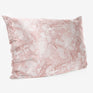 Federa cuscino - Rosa marmo