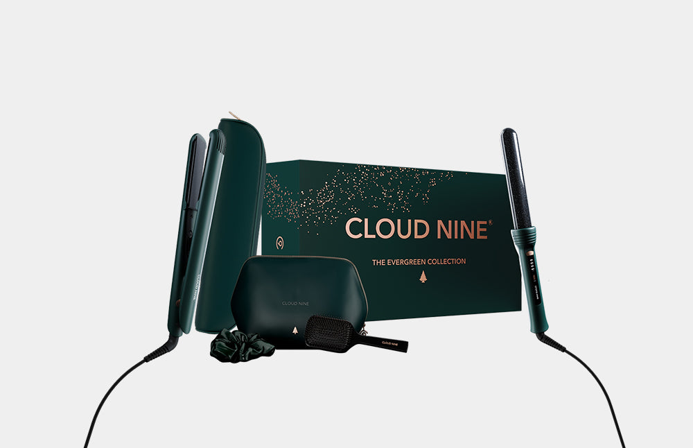 Evergreen Touch Iron piastra e Curling Wand Arricciacapelli Styling Set